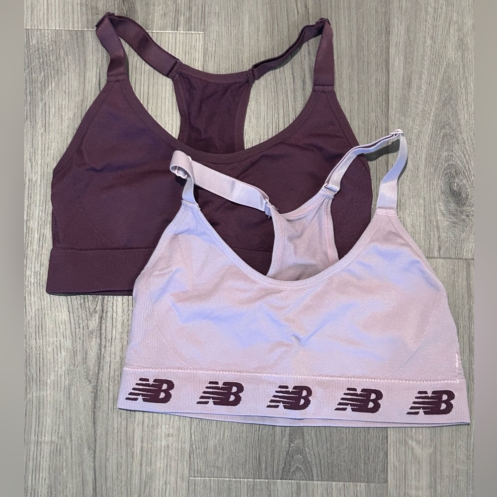 ❥𝗇𝖾𝗐 𝖻𝖺𝗅𝖺𝗇𝖼𝖾: (x2) Keyhole Cami Racerback, Medium Impact Sports Bra